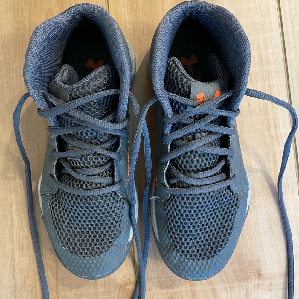 Boys Under Armour basketball shoes